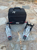 DW 9000 Series Double Bass Drum Pedal w/ BAG