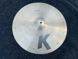 Zildjian K heavy Ride 20" Ride Cymbal with Rivets