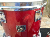 Tama Superstar CANDY APPLE RED 4pc Drum Set Kit 12x11,13x12,16x16,24x16