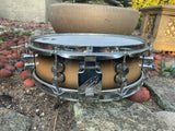 PDP by DW Platinum Exotic Snare 13 x 4 in. Natural To Black Curly