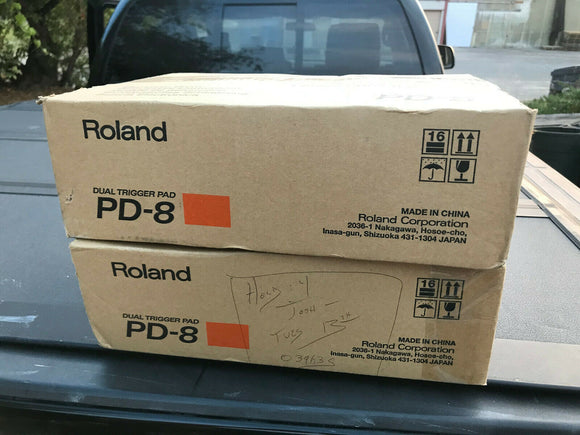 TWO Roland Pd-8 v drum dual trigger pad pd8