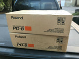 TWO Roland Pd-8 v drum dual trigger pad pd8