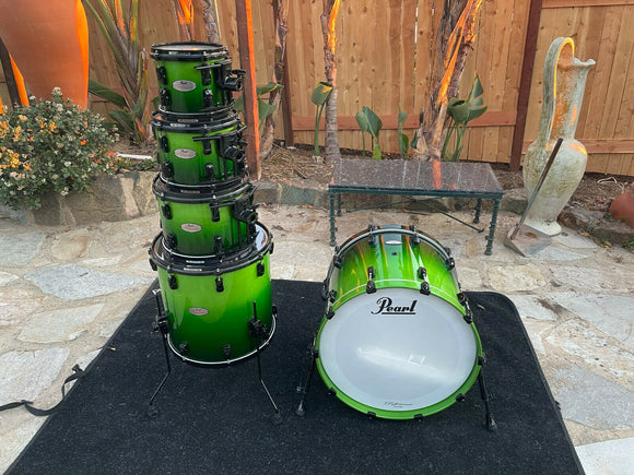 Pearl Reference Emerald Fade 5pc Drum Set kit