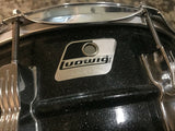 Ludwig Acrolite Black Galaxy Sparkle 14 x 6.5 !!! Harder to find size!!