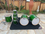 Pearl MCX Masters 7pc Double Bass Drum Kit Shamrock Green