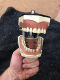 Funny Electronic Drum Trigger Cowbell Chompers Fake Teeth trigger