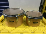 Vintage Tama Superstar 2pc Super Maple Glossy CONCERT TOMS WITH STAND 8" and 10"