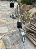 Four Pearl Drum Boom Cymbal Stands with Accesory Top Attachments