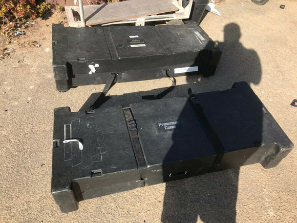 Protechtor Hardware Hard Rack Stands Drum Cases Set of 2 PACK 52x18x9