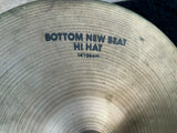 Vintage Zildjian Avedis 14" NEW BEAT Hi Hat Cymbals