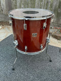 Tama Superstar Mahogany 1980's 18x16 Floor Tom Drum - 18" Diameter