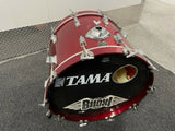 Tama Superstar Candy Apple Red 80's Drum Set kit 22x16,12x11,13x12,16x16