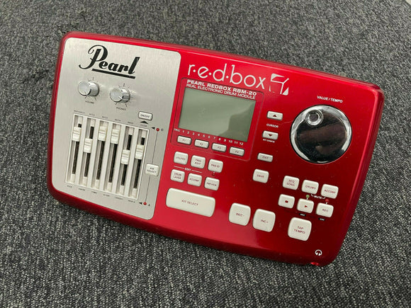 Pearl r.e.d.box E pro Sound Module REDBOX ELECTRONIC DRUM MODULE