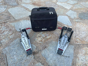 DW 9000 Series Double Bass Drum Pedal w/ BAG