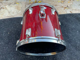 Tama Superstar Cherry 1980's 13 x 12 Tom Drum