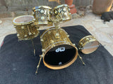 DW Collectors 5pc Bop Leopard Drum Set kit - 18" Kick