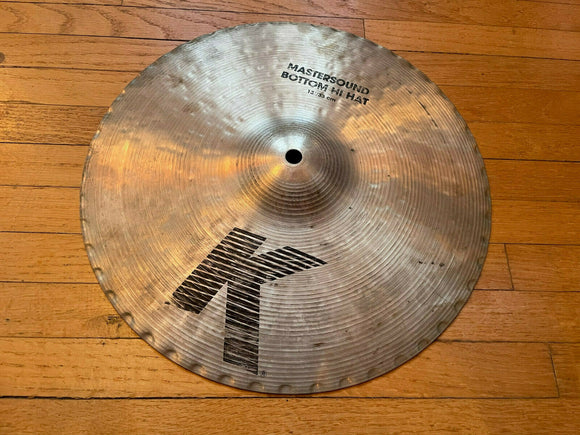Zildjian 13” K Mastersound Bottom Cymbal Only