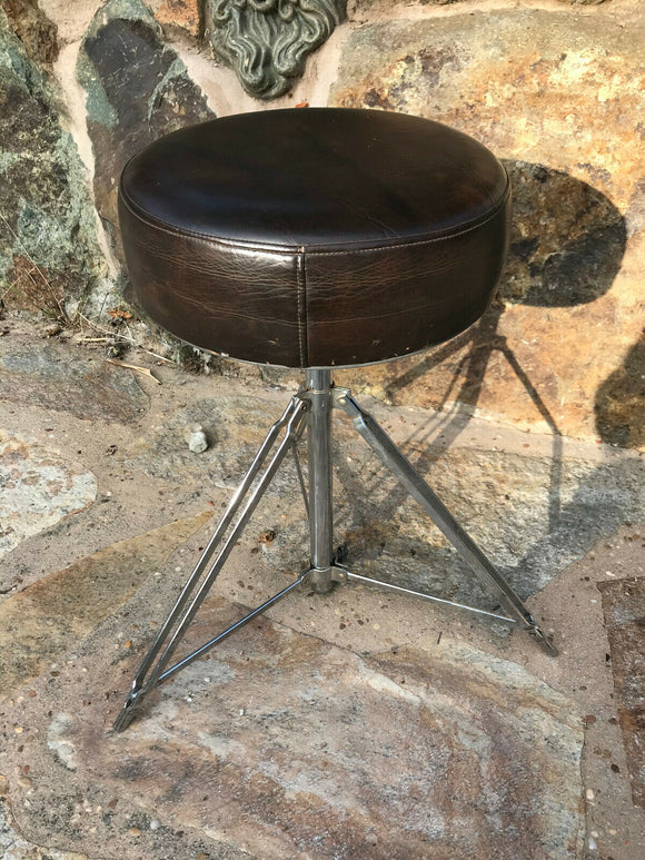 Vintage Rogers Drum Throne Memriloc Very Nice Condition