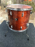 Tama Superstar Mahogany 1980's 18x16 Floor Tom Drum