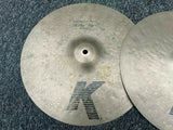 Zildjian 14" K Custom Dark Hi Hat Cymbals Hi-Hats