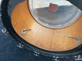 Vintage Ludwig 1976 Black Panther 22 x 14 Bass Drum
