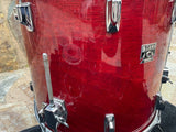 Tama Superstar Cherry 18x16" Floor Tom Drum 80's