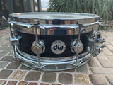 DW Collector's Maple Edge snare 14x6 Black Sparkle