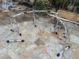 HUGE MONSTER DOUBLE BASS Yamaha Hex Rack Three Sided Drum Rack w/ Clamps hexrack