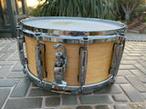 Pearl Masters SST 14 x 6.5 Natural Finish Maple Snare Drum