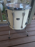 Tama Granstar II 16x16 Floor Tom Drum White 2 Gran Star