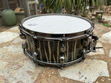 Tama Starclassic Bubinga 14x5.5 Black clouds and silver linings Snare Drum