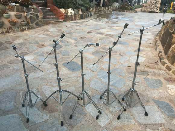 5 PACk mapex + SP Boom Cymbal percussion boom Stands lot