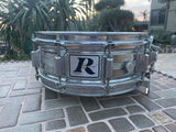 Rogers "Big R" Dyna-Sonic 5x14" Chrome Over Brass Snare Drum 1975-1984