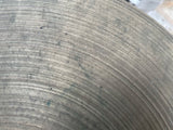 Vintage Zildjian 14 inch New Beat  HiHats hihat Cymbals Pair - TOP CRACKED