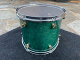 Yamaha Maple Custom Emerald Green 13x11 Tom Drum