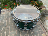DW Collectors 14 x 8 Keller Maple Snare Drum - Hard to find !!!!