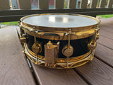 DW Collector's Series R30 "Starman" Neil Peart Rush 6x14 Edge Snare drum !!!