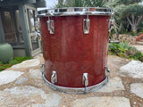Tama Superstar Cherry 15x14 Cherry Tom Drum 80's