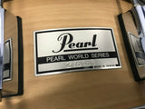 Pearl World Series Natural Finish 14 X 5 Excellent