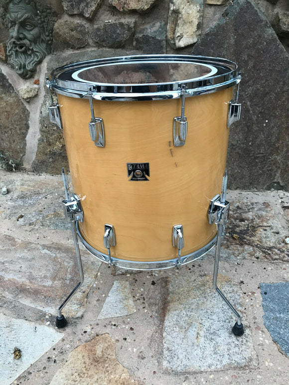 VINTAGE TAMA SUPERSTAR Maple Finish 16x16