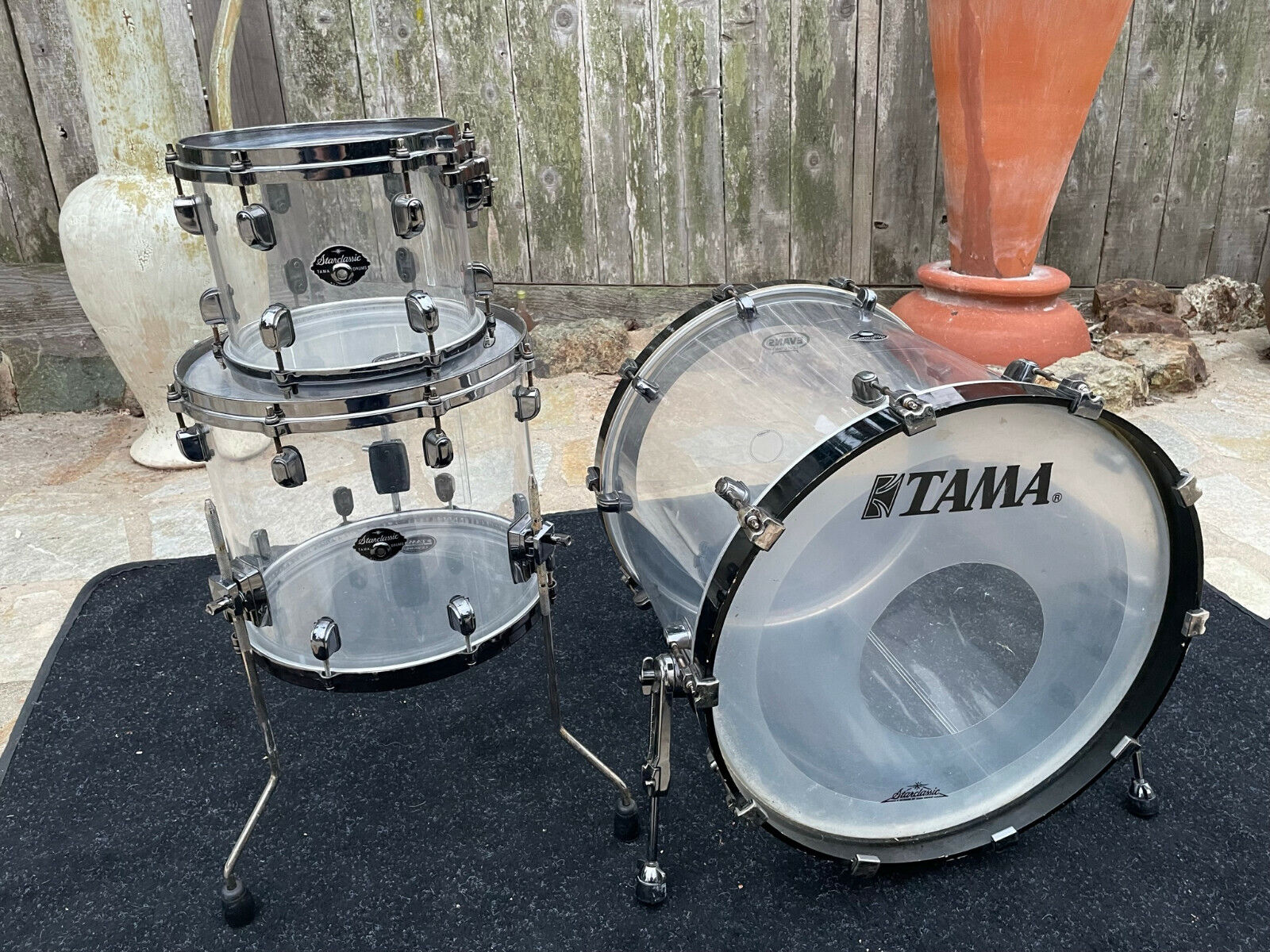 Tama acrylic clearance drum set