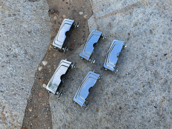 FIVE PACK Ludwig P2230B Imperial Tension Lugs - USED