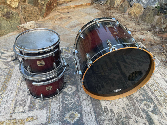 Gretsch Renown Maple 3pc Drum Set kit 22x18,12x9,14x12 - PLAYERS CONDITION