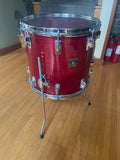 Tama Superstar Cherry 14x13 Cherry Floor Tom Conversion Drum 80's
