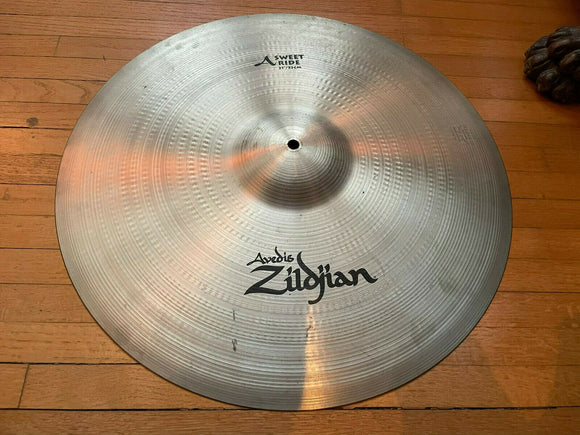 Zildjian 21” A Sweet (traditional finish) Ride Drum Cymbal