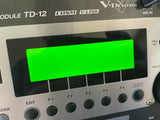Roland Td-12 V Drum Module Brain - BAD LCD