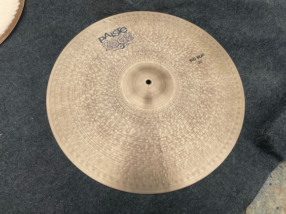 Paiste 22 inch 2002 Big Beat  Crash / Ride Cymbal - Excellent