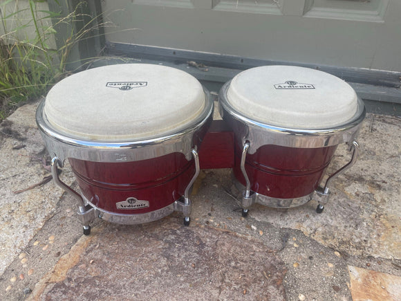 Latin Percussion Ardiente Bongos with natural heads