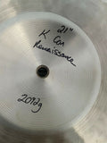 Zildjian Prototype K CONSTANTINOPLE 21" Renaissance RIDE 2092 Grams