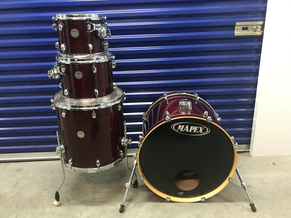 Mapex Meridian Maple 4pc Drum Set kit 22x18,16x16,10x8,12x9